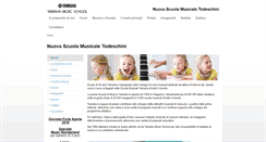 Desktop Screenshot of nuovascuolamusicale.com